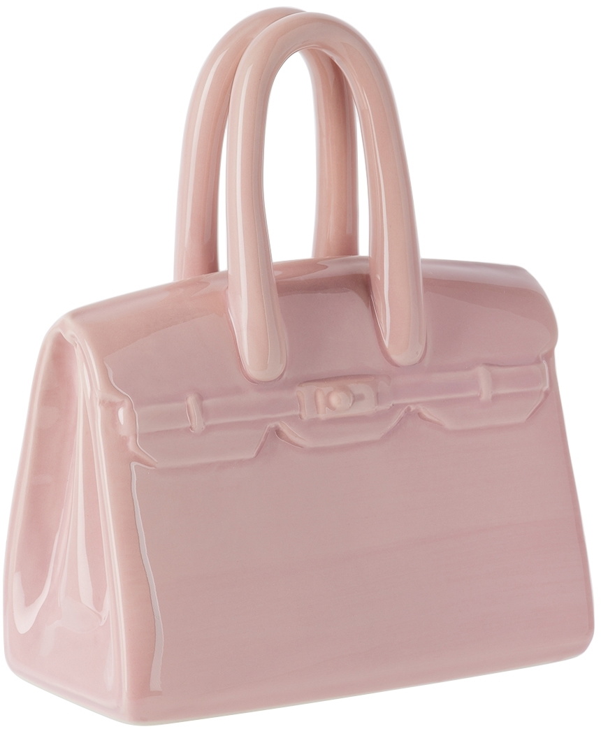 Curves by Sean Brown Pink Money Bag Piggy Bank