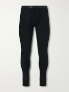 CDLP - Johns Wool-Blend Jersey Ski Tights - Black