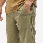 Folk Men's Drawcord Trousers in Olive