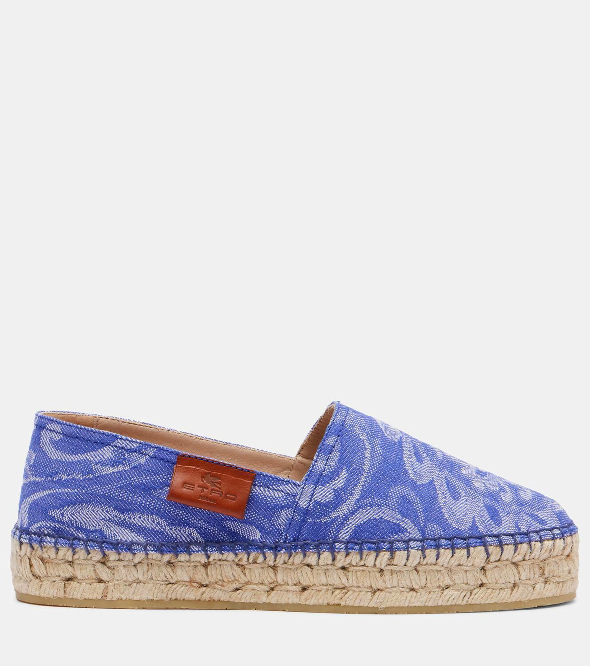 Etro Paisley denim jacquard espadrilles Etro