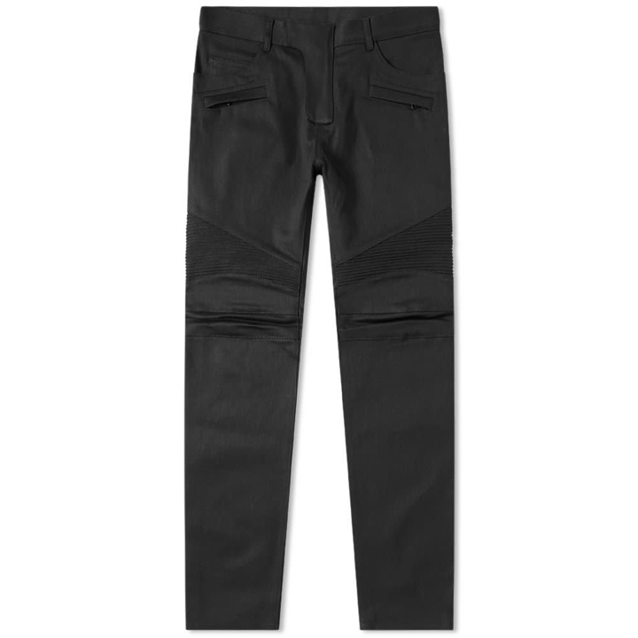 Photo: Balmain Skinny Biker Stretch Jean Black