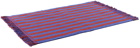 HAY Red & Blue Striped Door Mat