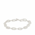 Maple Men's Sam's Bracelet in Silver