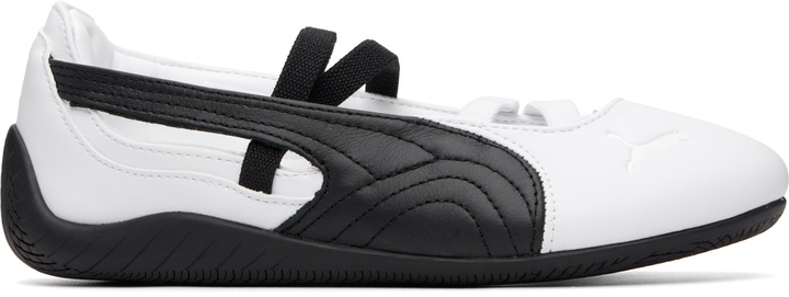 Photo: PUMA White Speedcat Ballet Sneakers