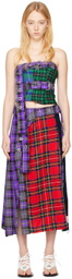 Rave Review Multicolor Salon Maxi Skirt
