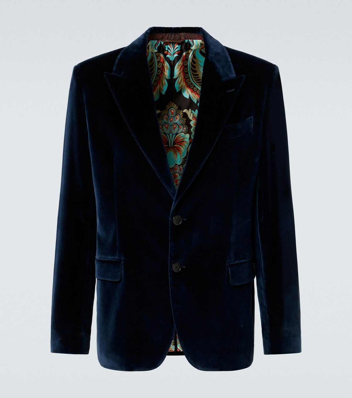 Etro Cotton velvet blazer