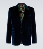 Etro Cotton velvet blazer
