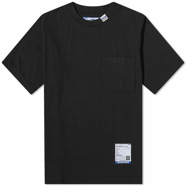 Photo: Instru(men-tal) by Mihara Men's Embroidered T-Shirt in Black