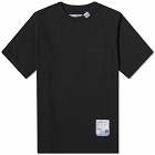 Instru(men-tal) by Mihara Men's Embroidered T-Shirt in Black