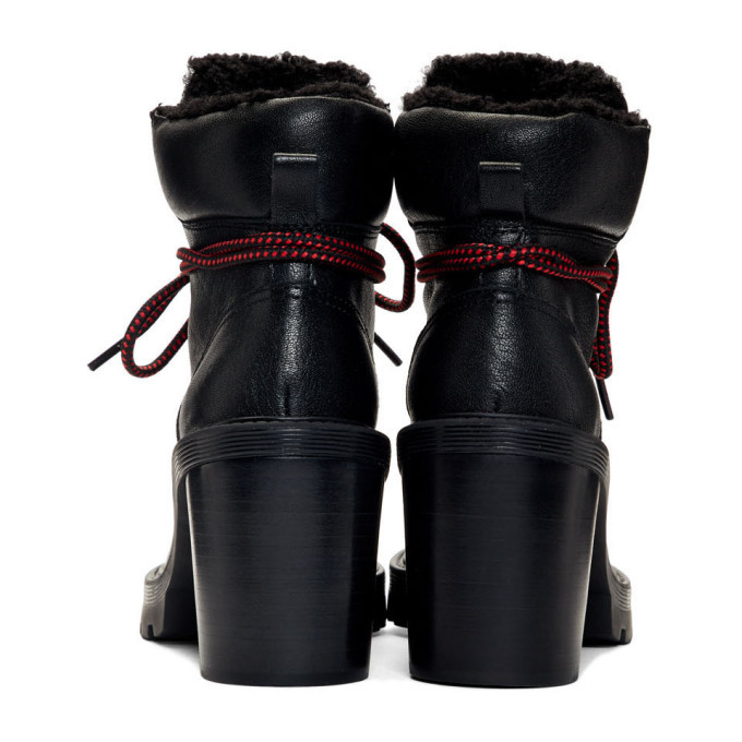 Marc jacobs crosby top leather hiking boots