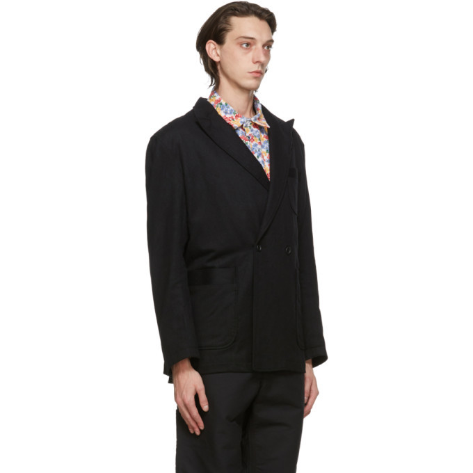 Engineered Garments Black Wool Newport Jacket Engineered Garments