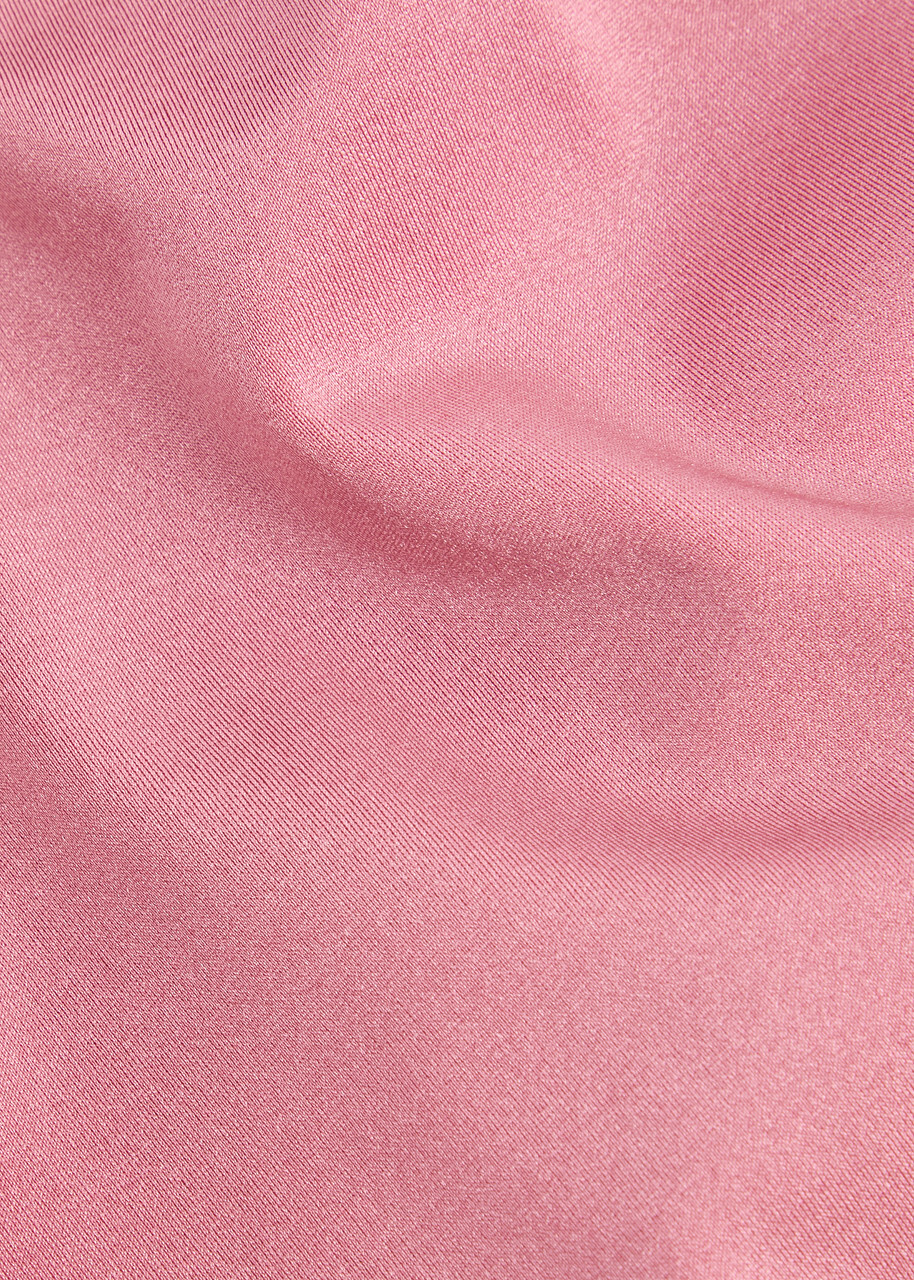 Faithfull The Brand Arlo Gathered Swimsuit Pink