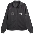 Diadora Men's x Lack of Guidance Track Jacket in Grey