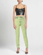 Philipp Plein Womens Jeans Lime in Green