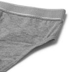 Ermenegildo Zegna - Stretch-Micro Modal Briefs - Men - Gray