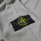 Stone Island Men's Garment Dyed Popover Hoody in Grey Marl