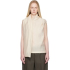 TOTEME Off-White Scarf Blouse