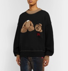 Palm Angels - Intarsia Wool Sweater - Black