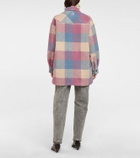 Marant Etoile Harveli checked shirt jacket