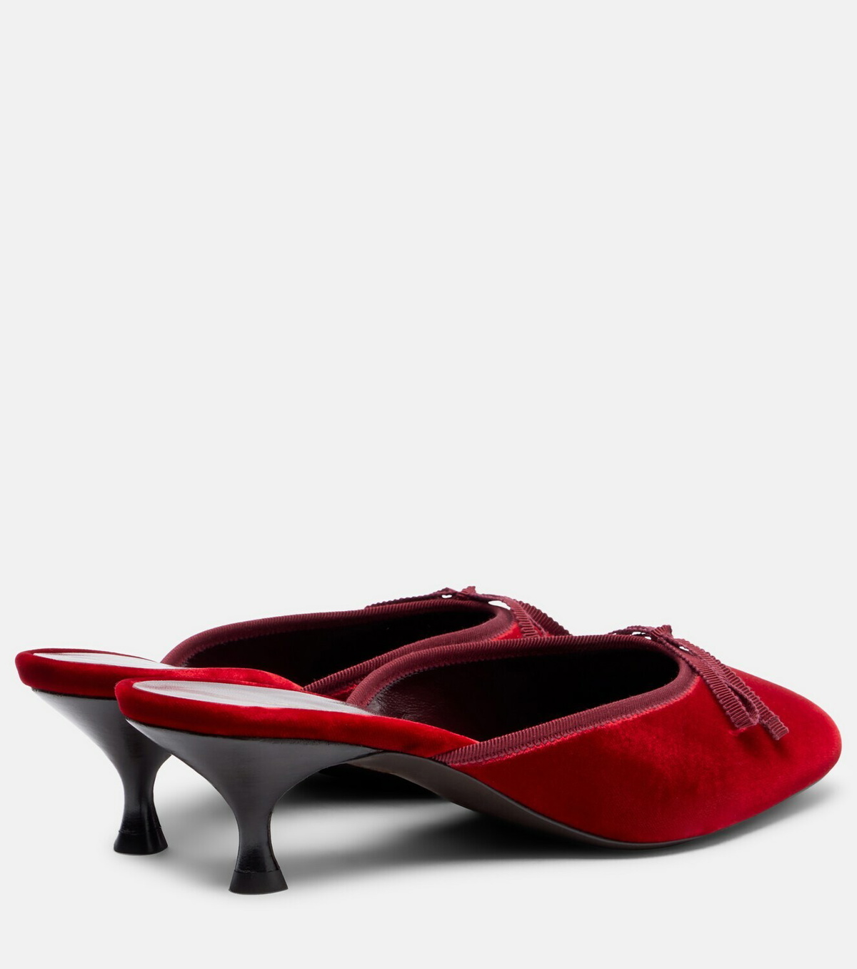 Herbert Levine 24/7 velvet mules