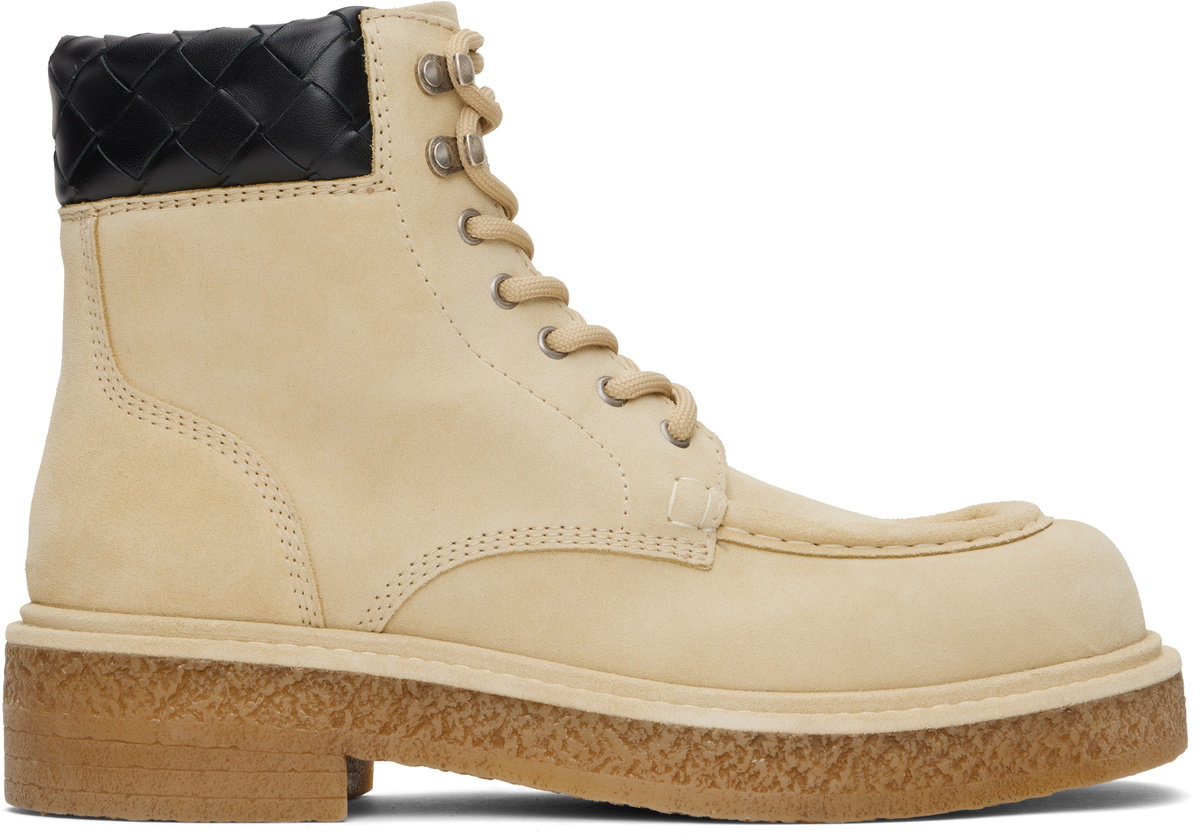 ミドルブーツ BOTTEGA VENETA Women Boots 677113V1AJ0 9031 Beige NEW Beige BOTTEGA VENETA SHINE ANKLE BOOTS Sz38 WOMEN SHOES