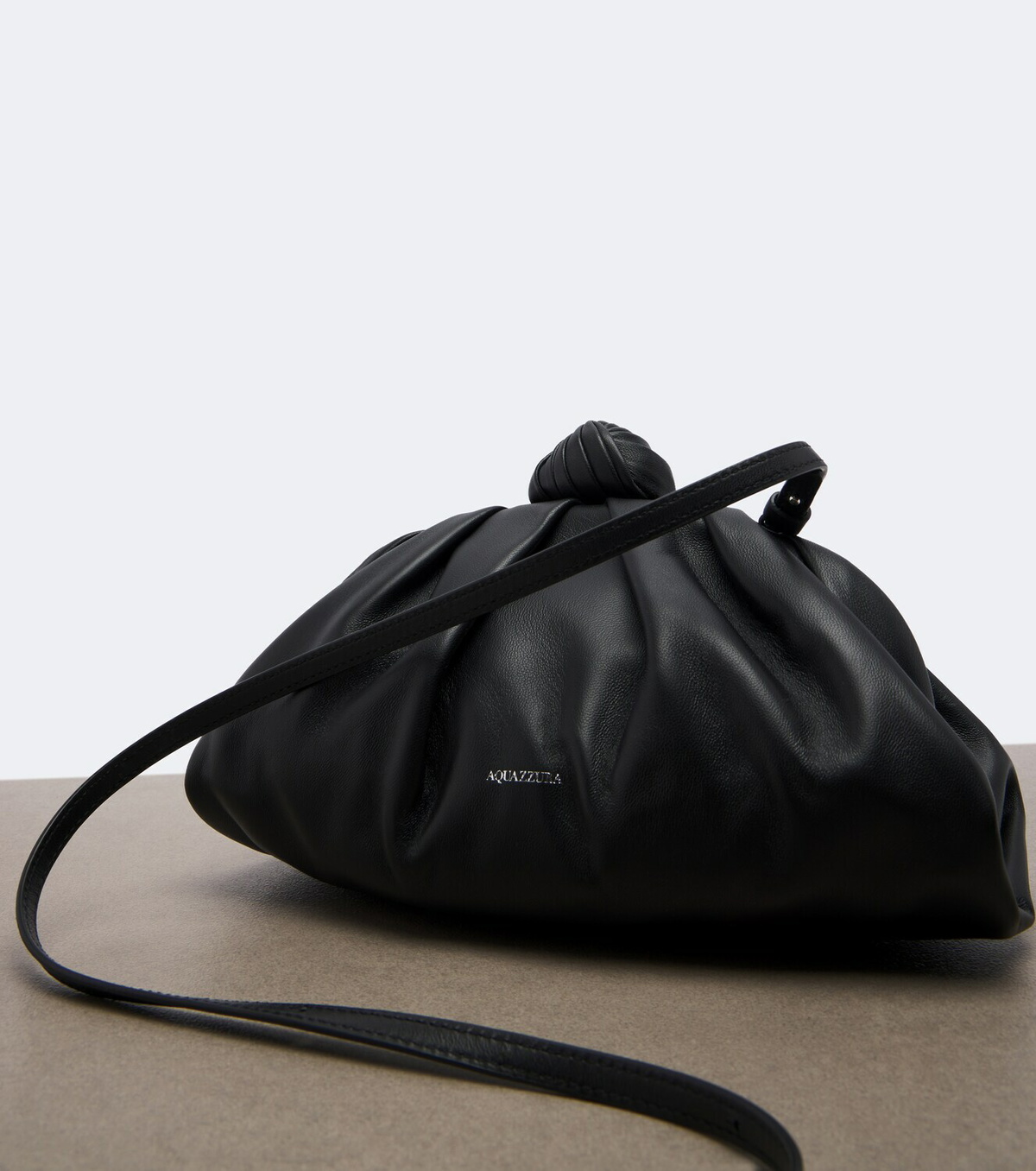 Aquazzura Cocoon leather clutch