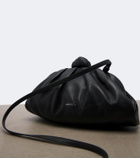 Aquazzura Cocoon leather clutch