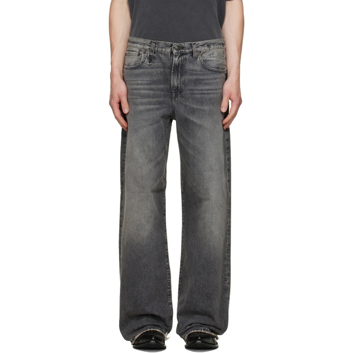 Photo: R13 Gray D'Arcy Loose Jeans