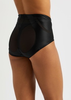 Spanx Booty Lifting Satin Briefs Black
