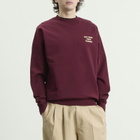 Drôle de Monsieur Men's Drole De Monsieur Slogan Sweatshirt in Wine