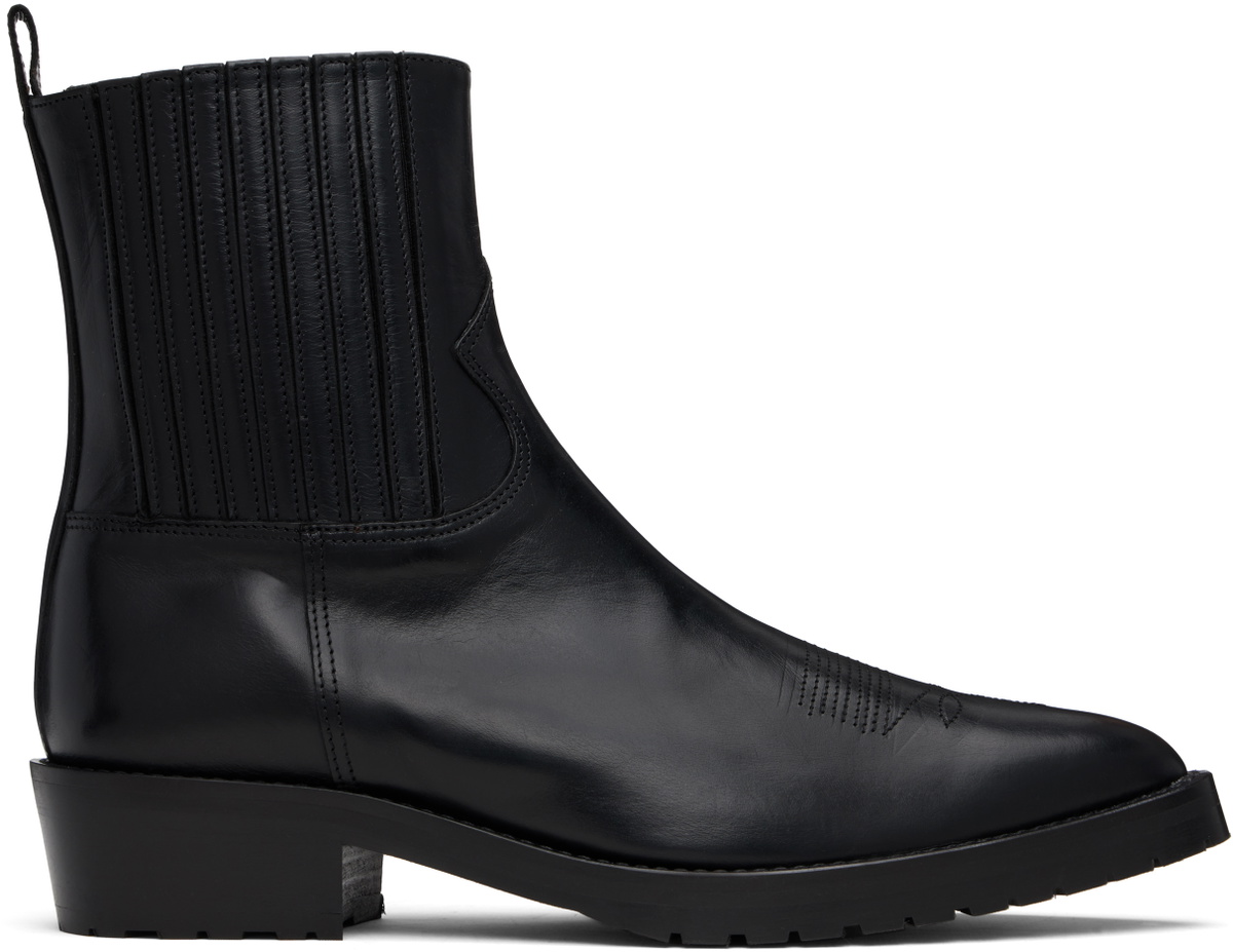 Toga Virilis SSENSE Exclusive Black AJ996 Boots Toga Virilis