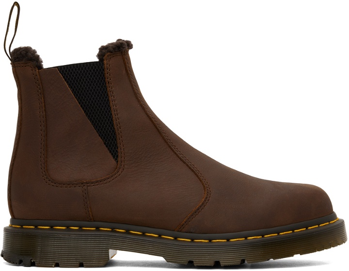 Photo: Dr. Martens Brown 2976 Chelsea Boots
