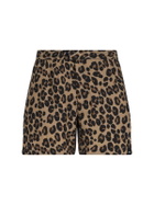 Aspesi Leopard Print Swim Shorts
