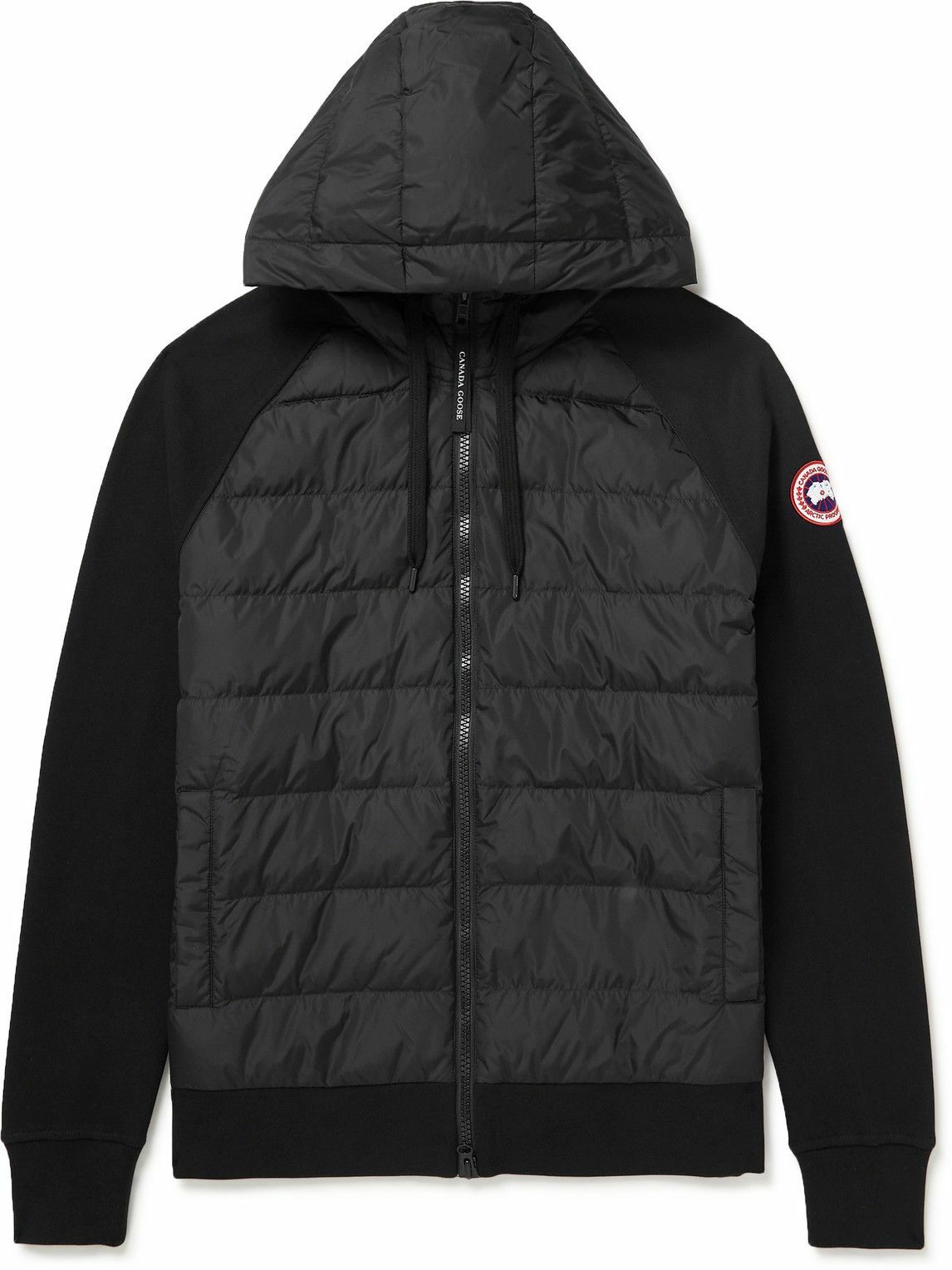 Canada goose hybridge base hooded outlet quilted shell down jacket