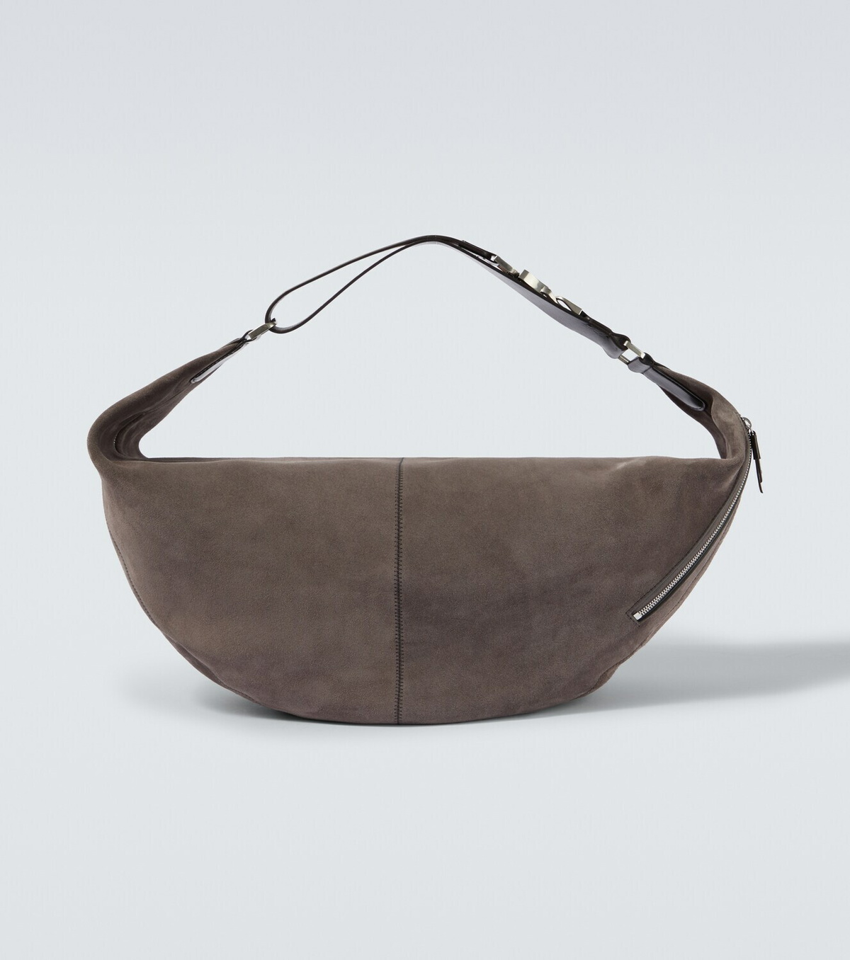 Lemaire Belted suede shoulder bag