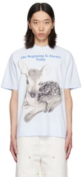 Online Ceramics Blue 'The Beginning' T-Shirt