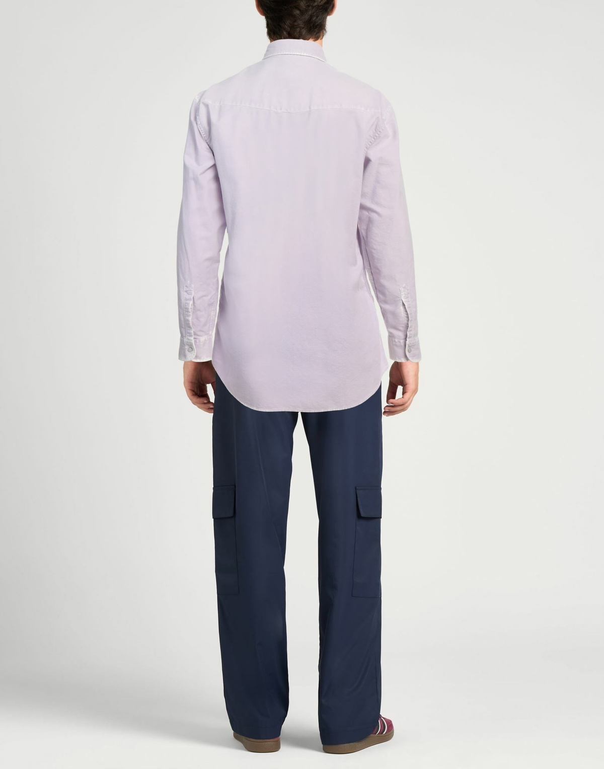 Dondup Mens Denim shirt Mauve