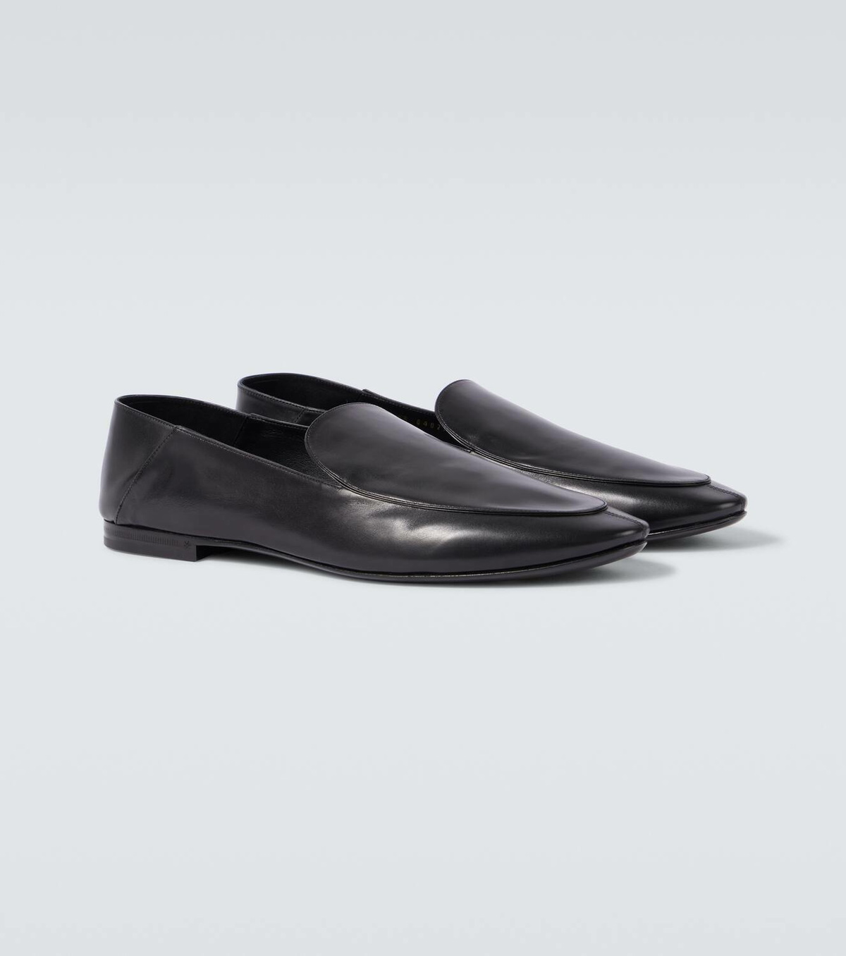 Saint Laurent Alain leather slippers