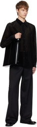 LGN Louis Gabriel Nouchi Black Brief Tote