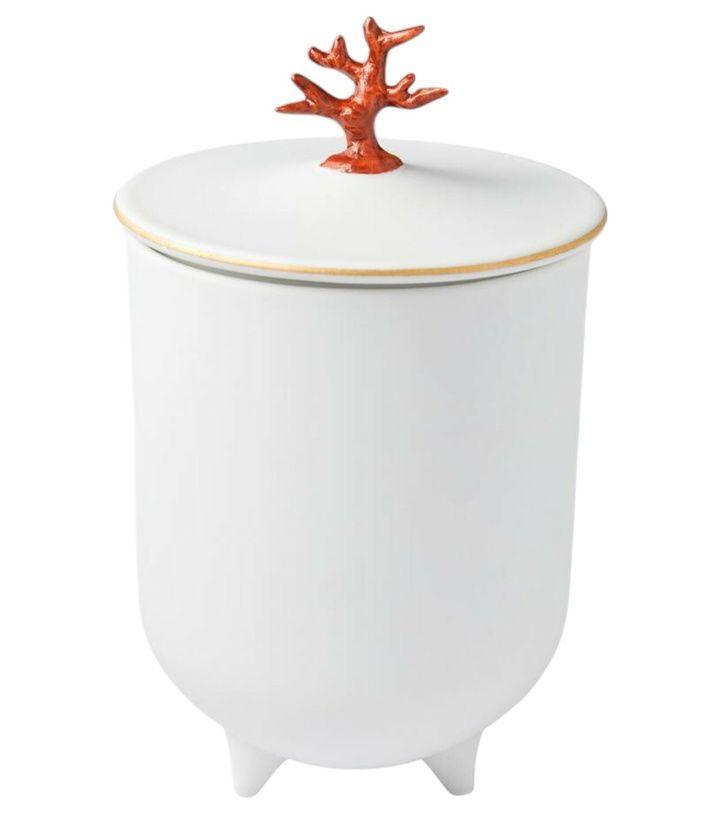 Photo: L'Objet Footed Coral candle