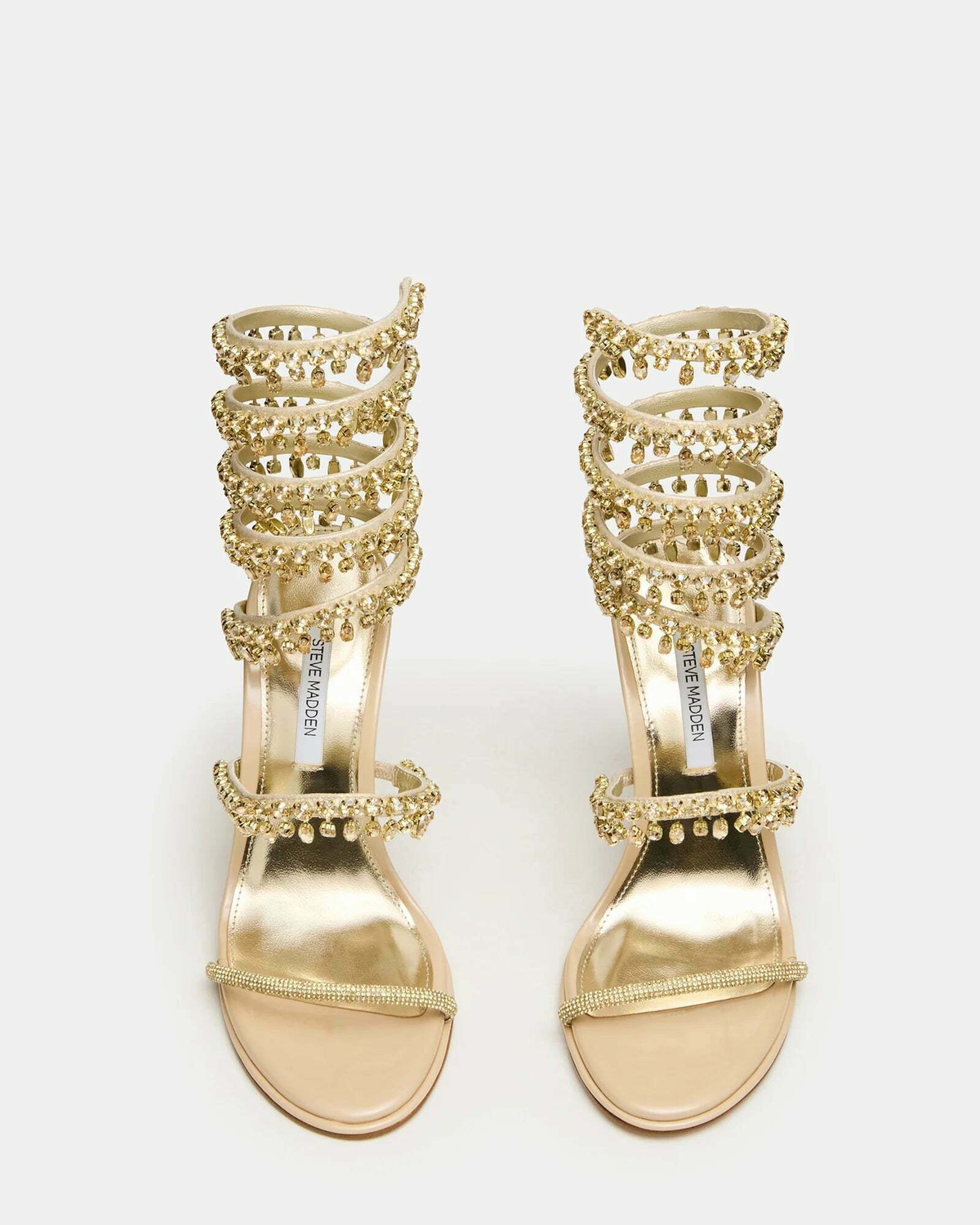 Steve Madden Gorgina Heels in Champagne