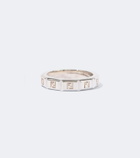 Fendi FF sterling silver ring