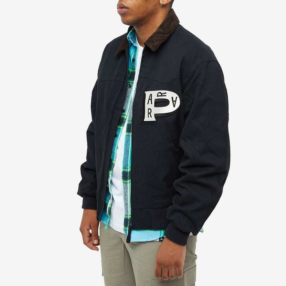 By Parra Men's Worked P Jacket in Navy Blue By Parra