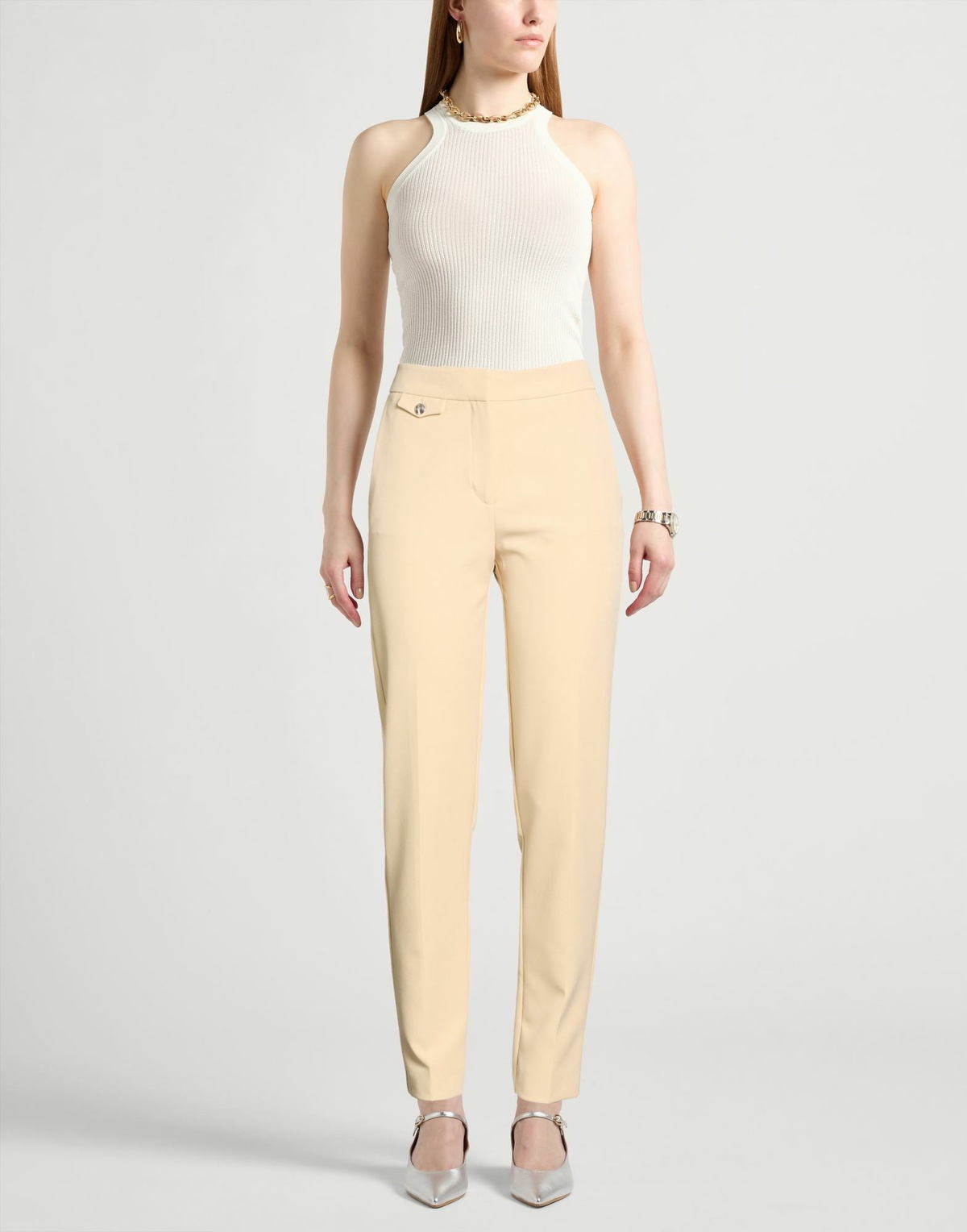 Boss Womens Pants in Beige