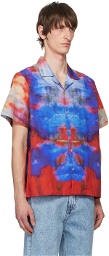 Fiorucci Multicolor Flower Blur Shirt
