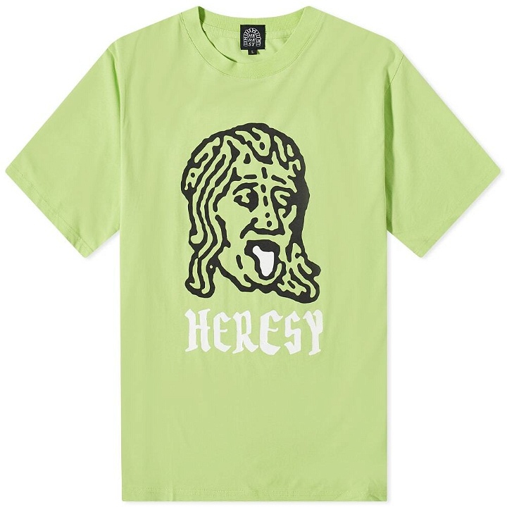 Photo: Heresy Men's Tung T-Shirt in Green