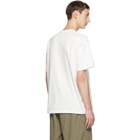Sunnei White Fast Fashion T-Shirt