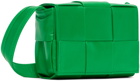 Bottega Veneta Green Candy Cassette Bag