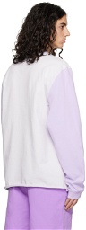 Camiel Fortgens Purple Big Long Sleeve T-Shirt