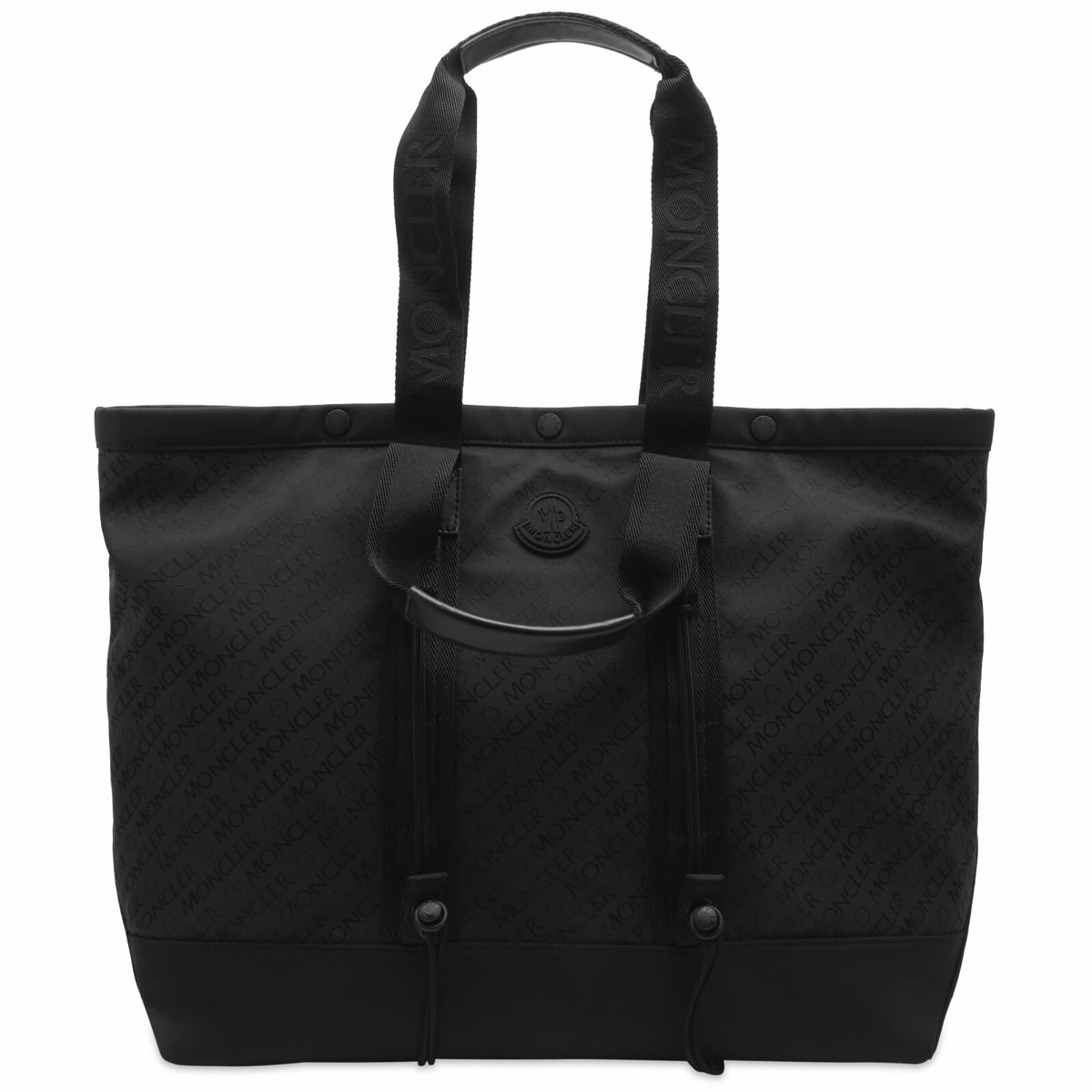 Moncler Tech Tote Bag in Black for Men